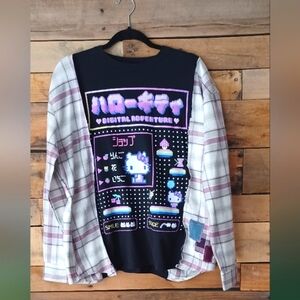 Ucycled Digital Adventure  Shirt